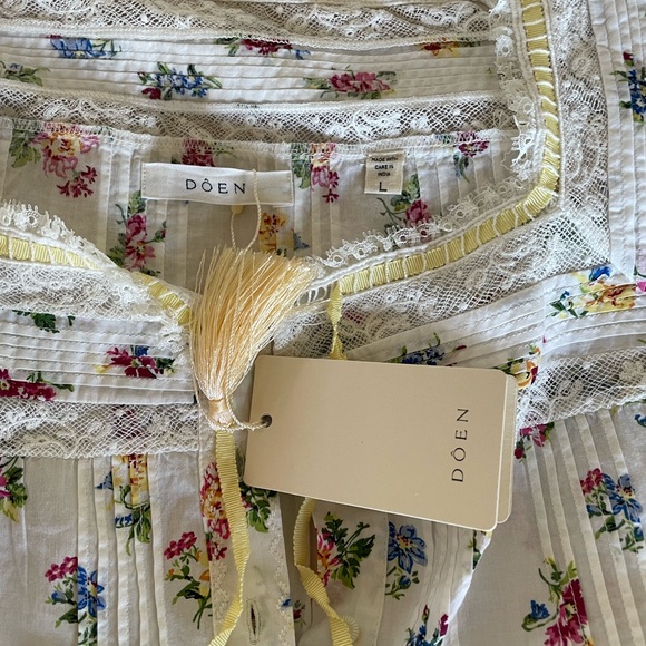 Doen Tulea top NWT size L - Picture 3 of 4